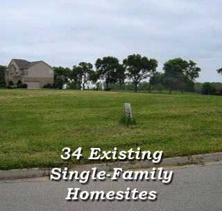 34 Existing Single-Family Homesites